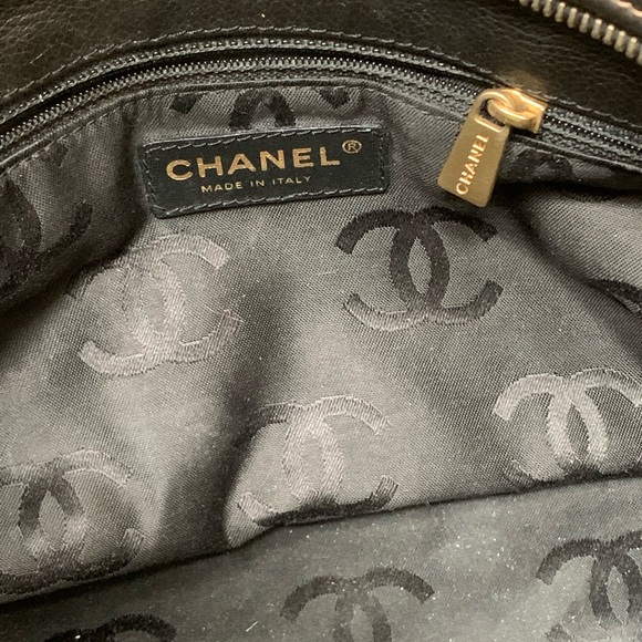 CHANEL Rodeo Chocolate Slouchy Caviar Hobo Oversize Vintage 🤎 Brown Matte Gold - Picture 14 of 16